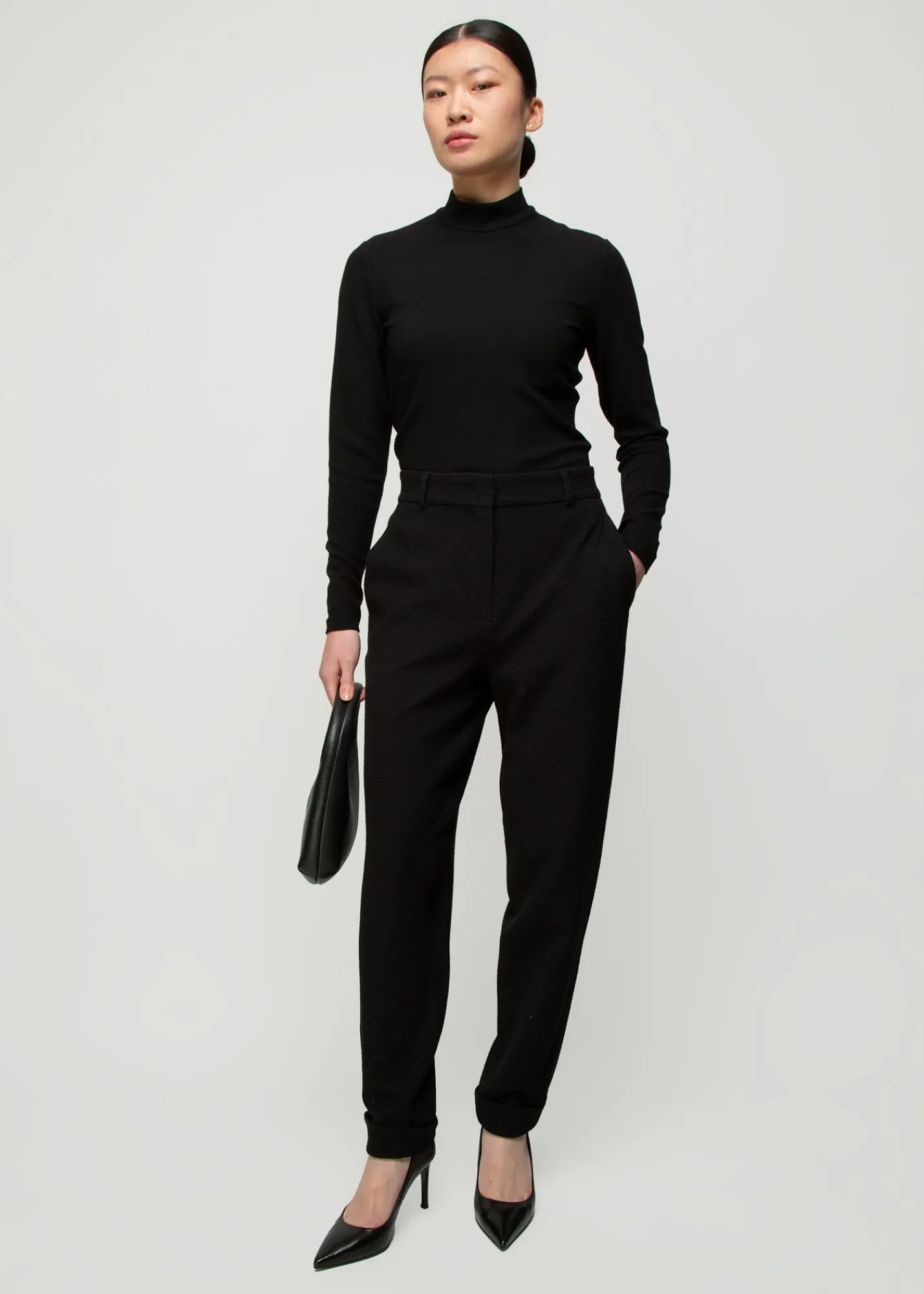 Rib Top Met Col<Vanilia Sale