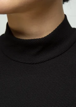 Rib Top Met Col<Vanilia Sale