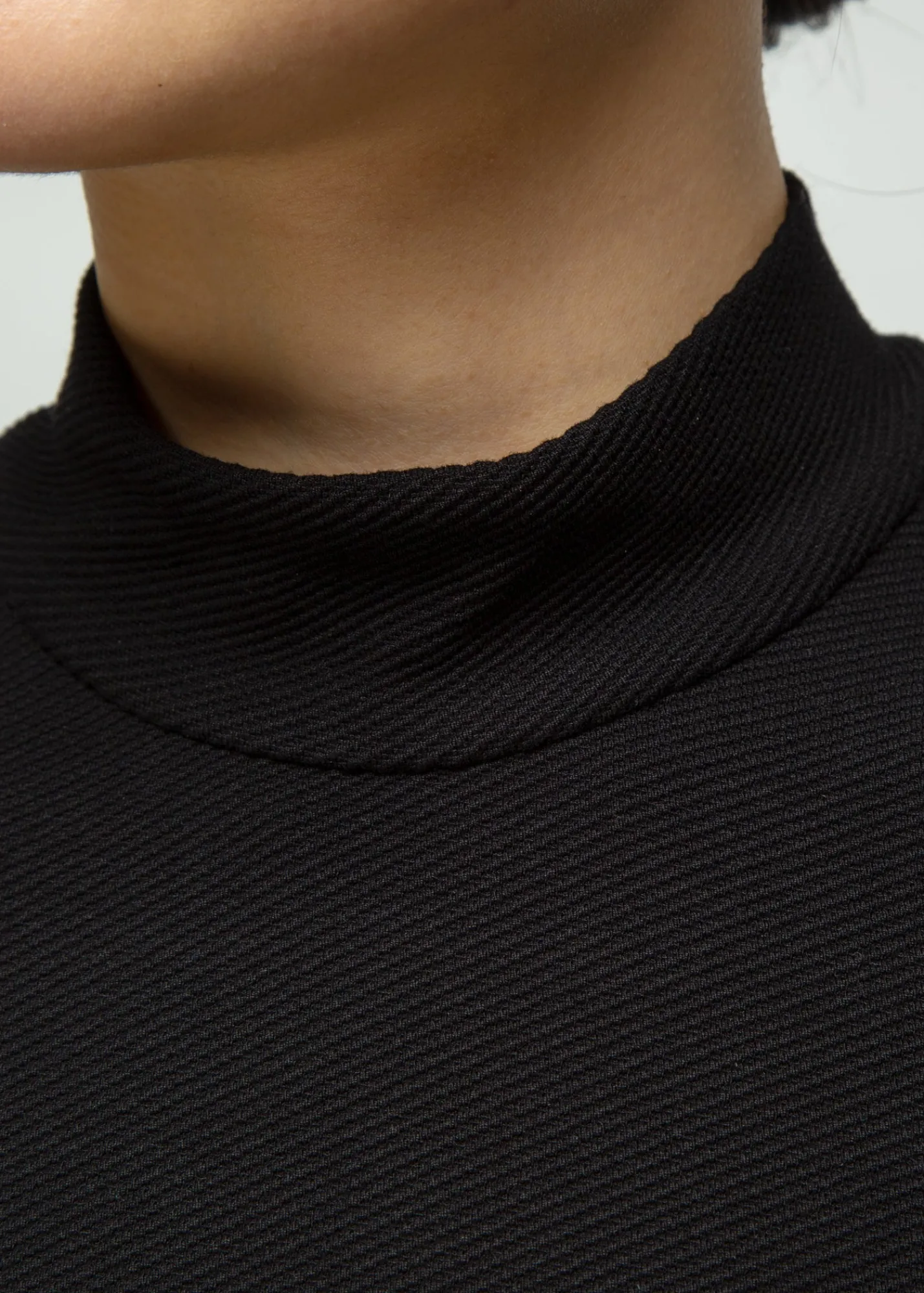 Rib Top Met Col<Vanilia Sale