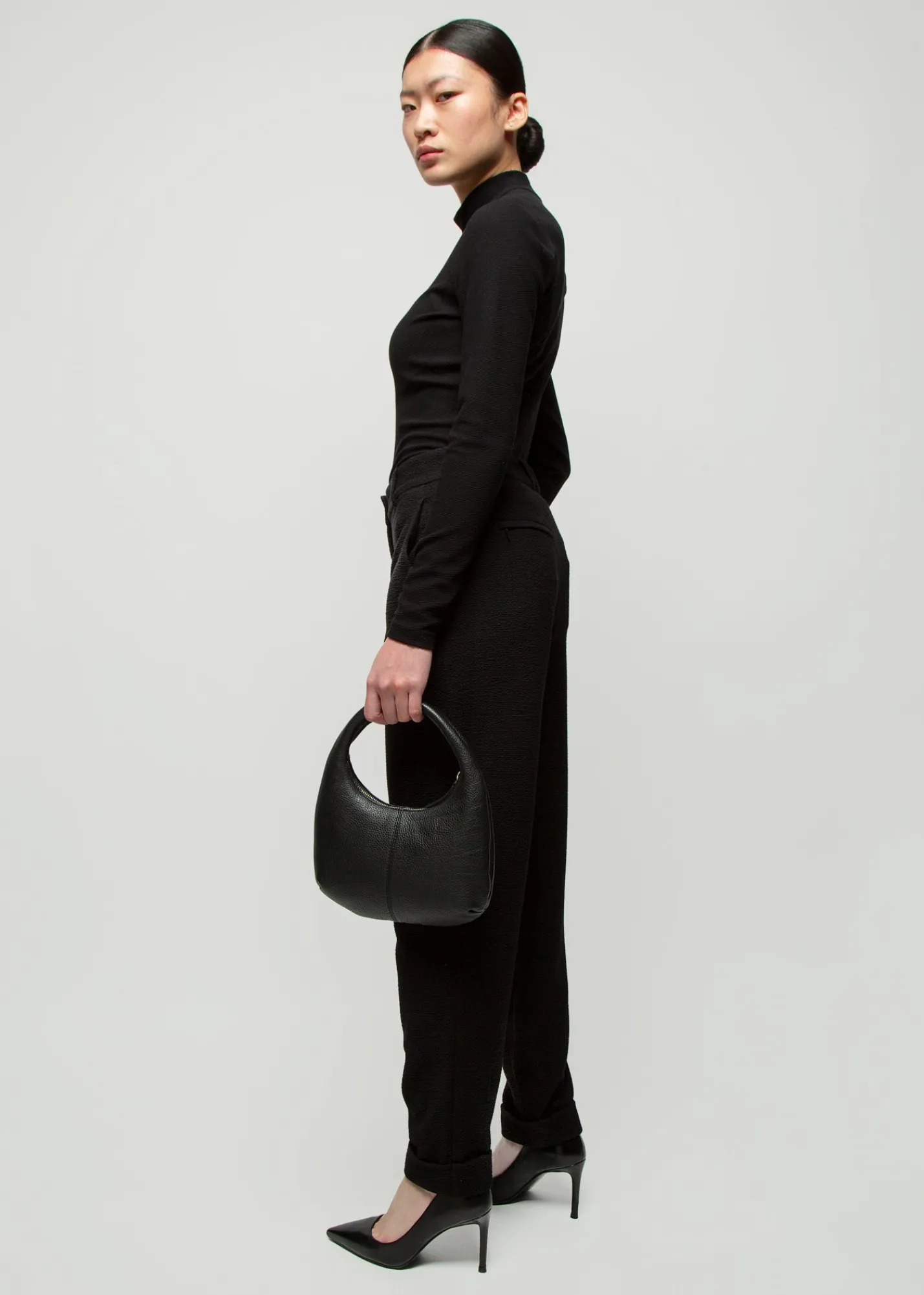 Rib Top Met Col<Vanilia Sale