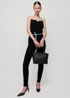 Rib Top Met Hartvormige Hals<Vanilia New