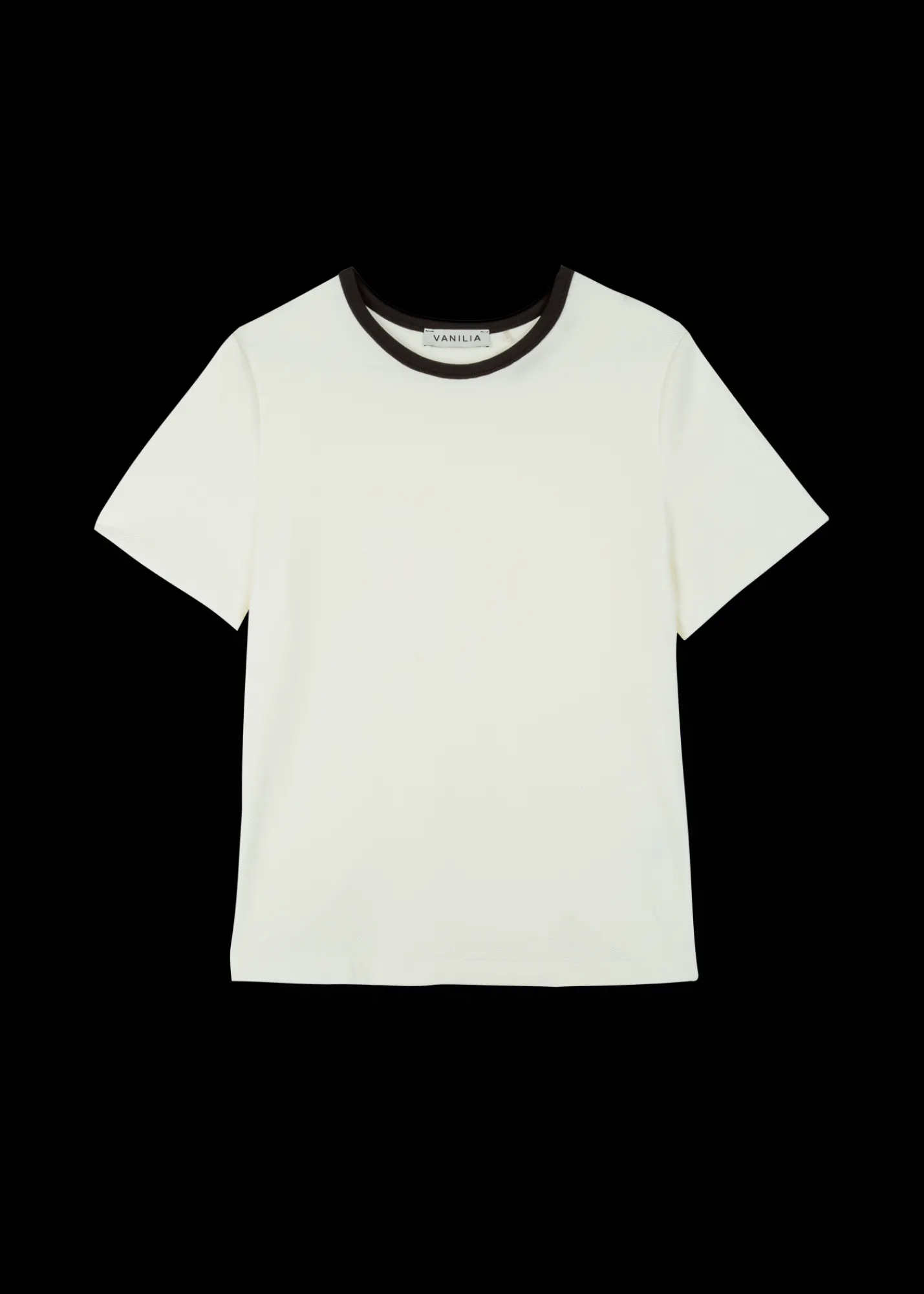 Rib Top Met Ronde Hals<Vanilia Best