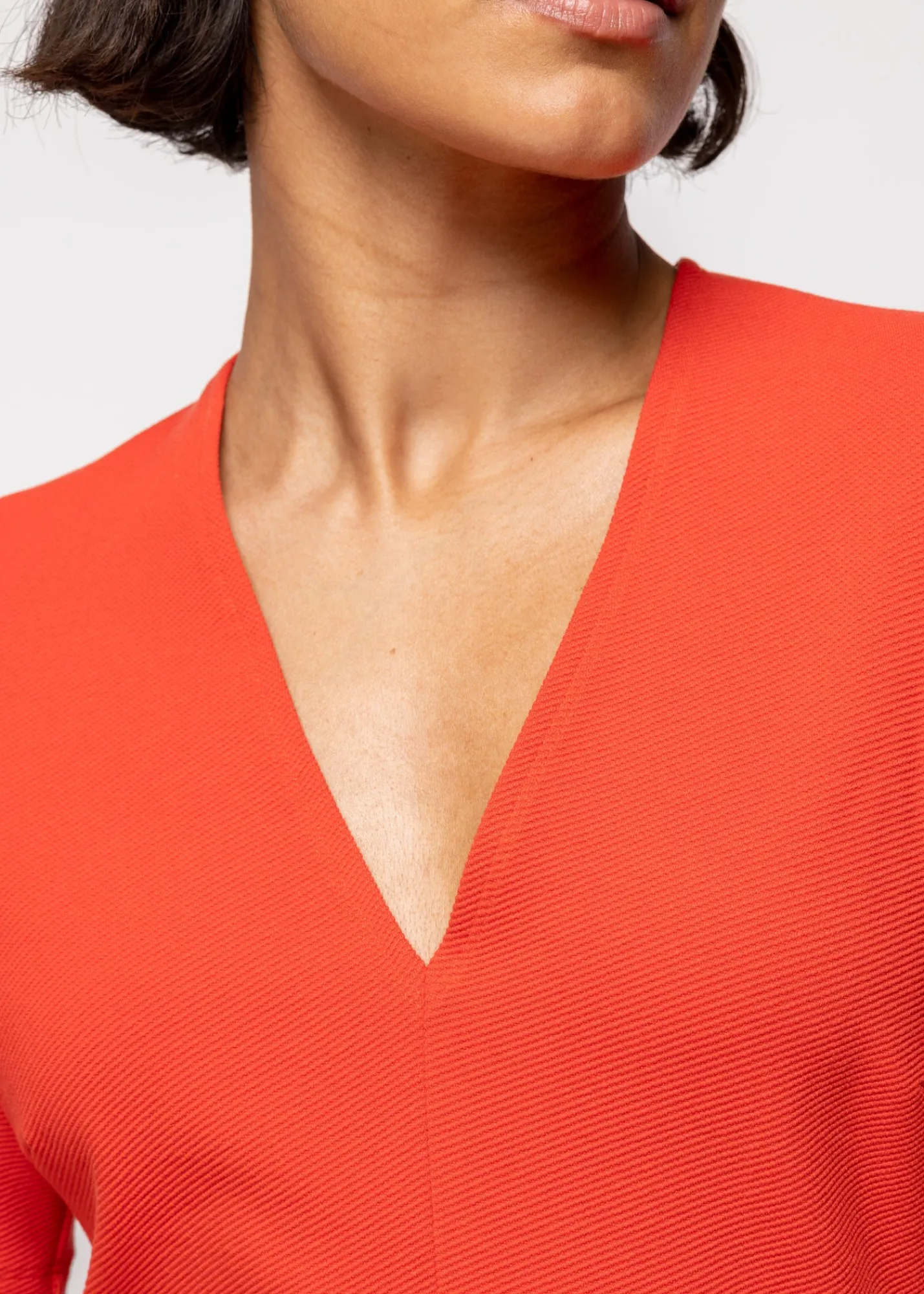 Rib Top Met V-Hals<Vanilia Best