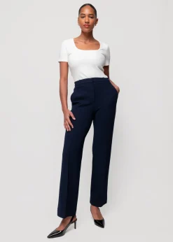 Rib Top Met Vierkante Hals<Vanilia Clearance