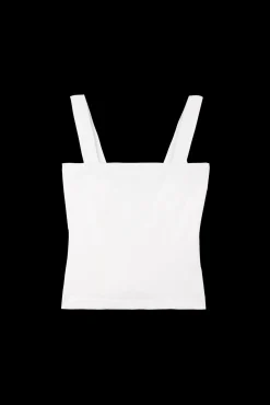 Rib Top Met Vierkante Hals<Vanilia Discount