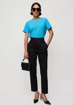 Rib T-Shirt<Vanilia Clearance