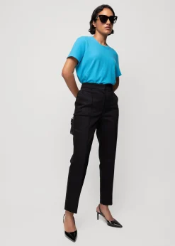 Rib T-Shirt<Vanilia Clearance