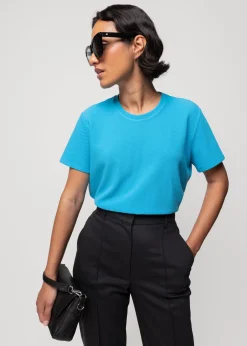 Rib T-Shirt<Vanilia Clearance