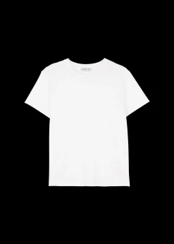 Rib T-Shirt<Vanilia Hot