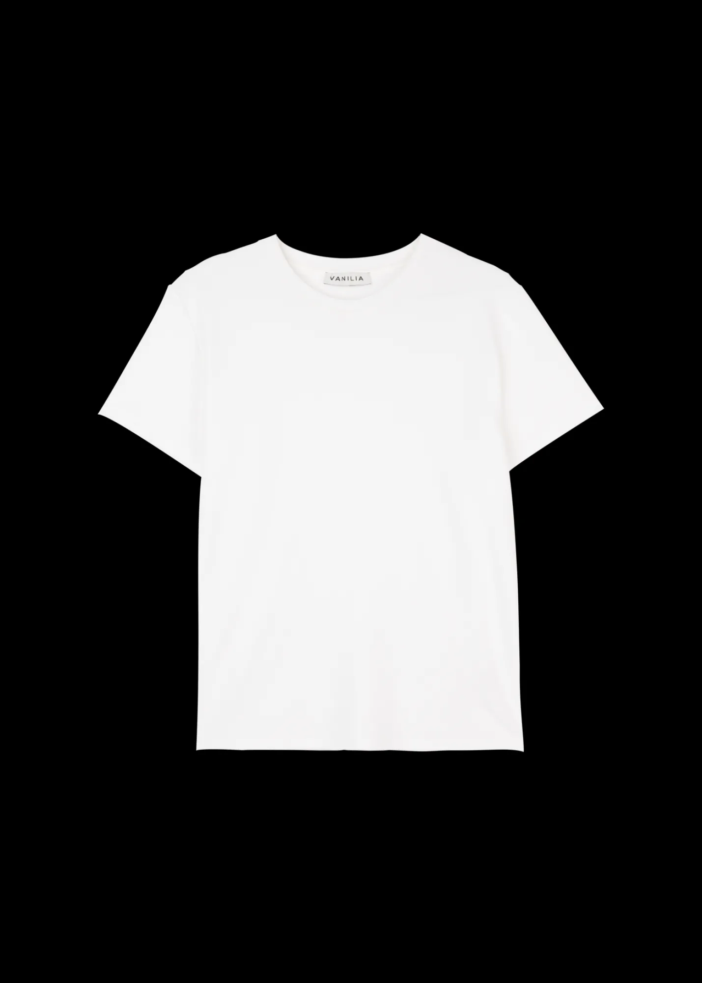 Rib T-Shirt<Vanilia Hot