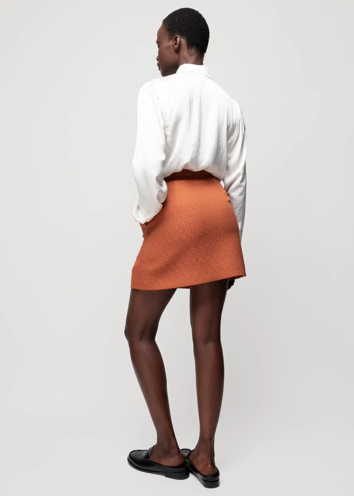 Satijnen Blouse<Vanilia Hot