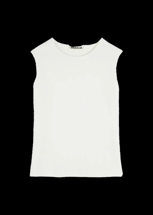 Sleeveless Struc<Vanilia Clearance