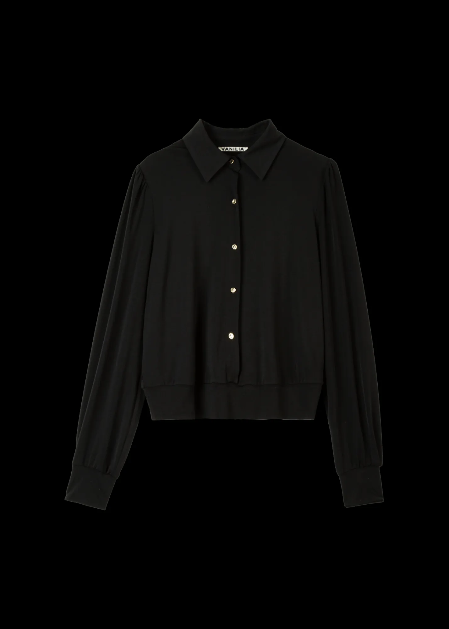 Tricot Blouse Met Luxe Knopen<Vanilia Online