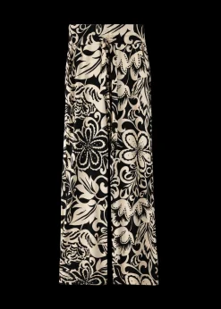 Tricot Broek Met Bloemenprint<Vanilia Sale