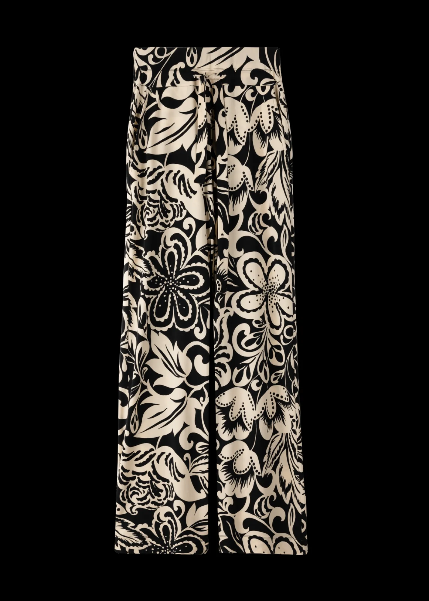 Tricot Broek Met Bloemenprint<Vanilia Sale
