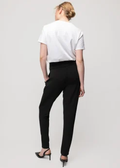 Tricot Broek Tapered Fit<Vanilia Fashion