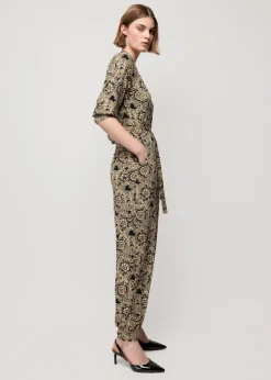 Tricot Jumpsuit Met Ikat Print<Vanilia Best
