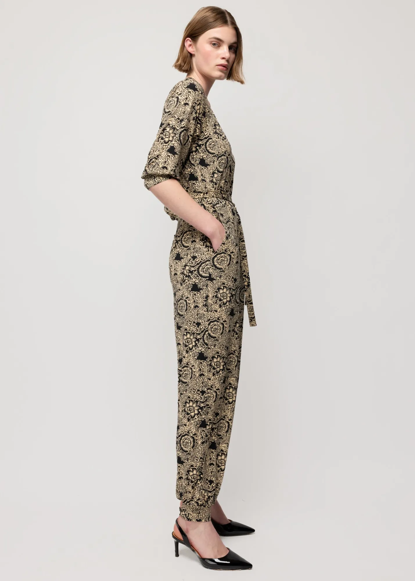 Tricot Jumpsuit Met Ikat Print<Vanilia Best