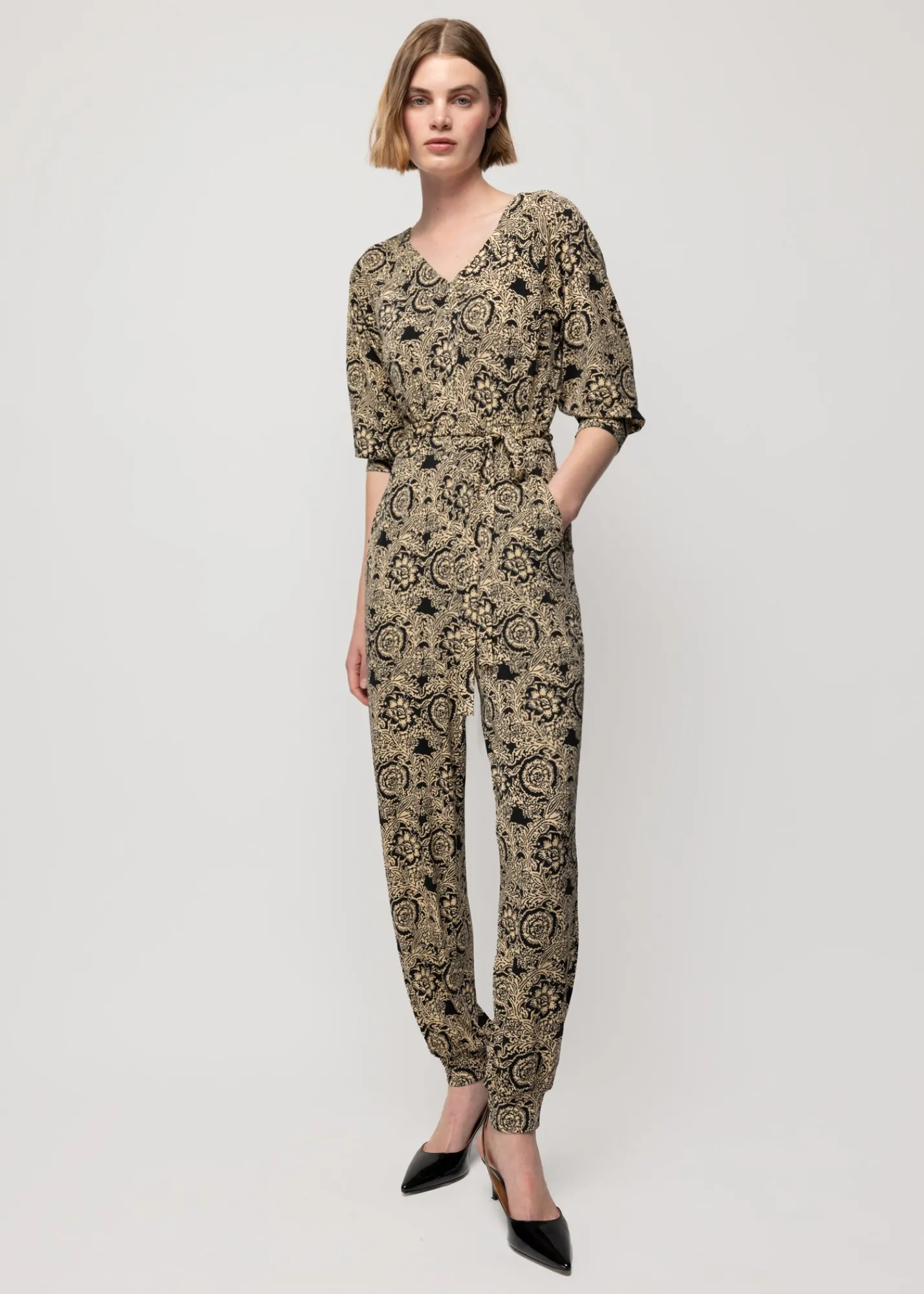 Tricot Jumpsuit Met Ikat Print<Vanilia Best