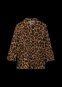 Tricot Leopard Polo<Vanilia Online