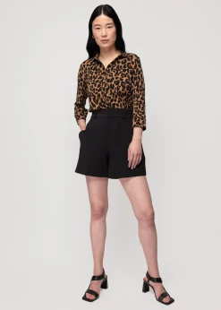 Tricot Leopard Polo<Vanilia Online