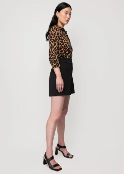 Tricot Leopard Polo<Vanilia Online