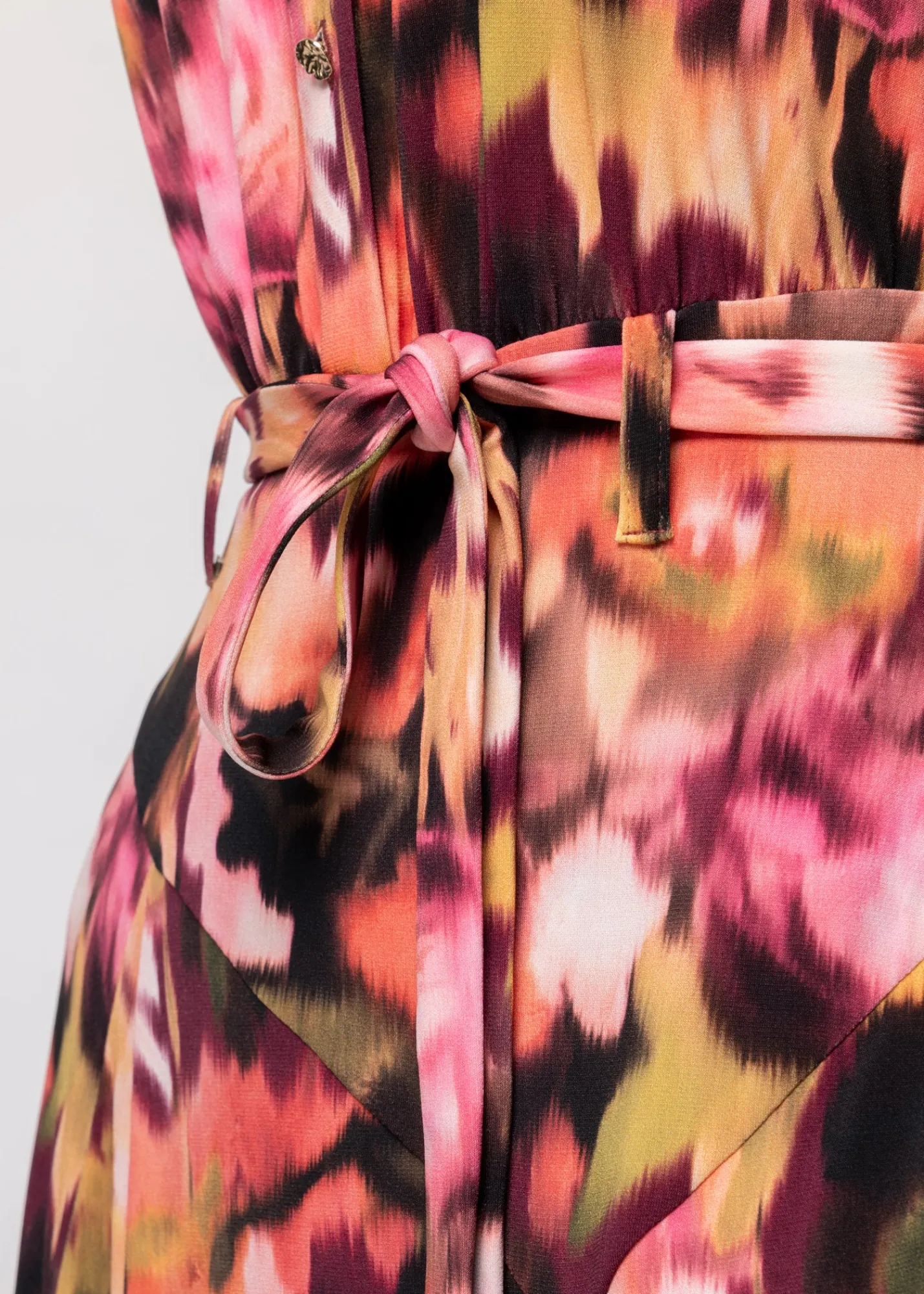Tricot Midi Jurk Met Print<Vanilia Hot