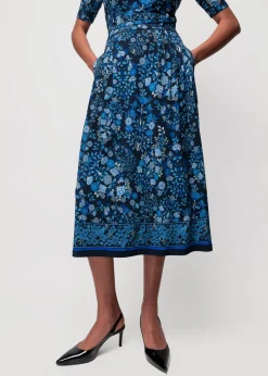 Tricot Rok Met Bloemen<Vanilia Best