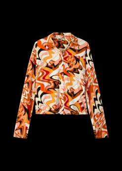 Tricot Swirl Blouse<Vanilia Best