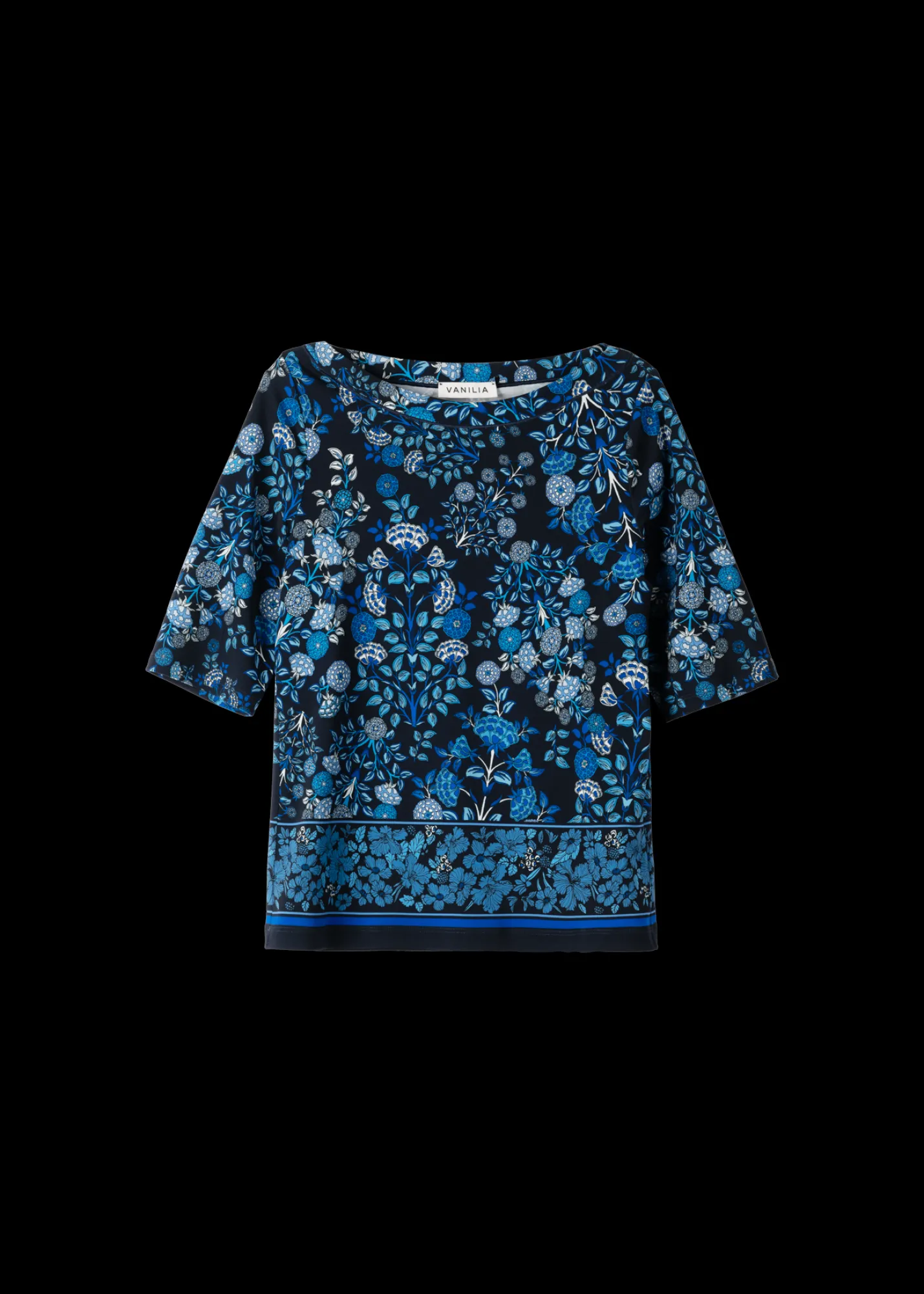 Tricot Top Met Bloemen<Vanilia Sale