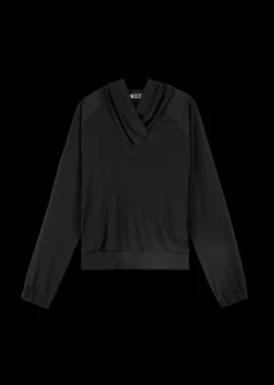 Tricot Top Met Capuchon<Vanilia Fashion
