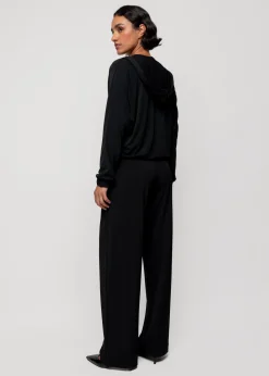 Tricot Top Met Capuchon<Vanilia Fashion