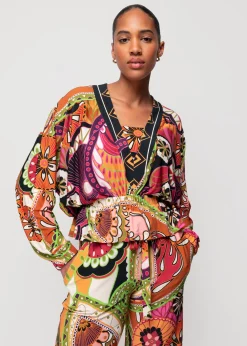 Tricot Top Met Print<Vanilia Hot