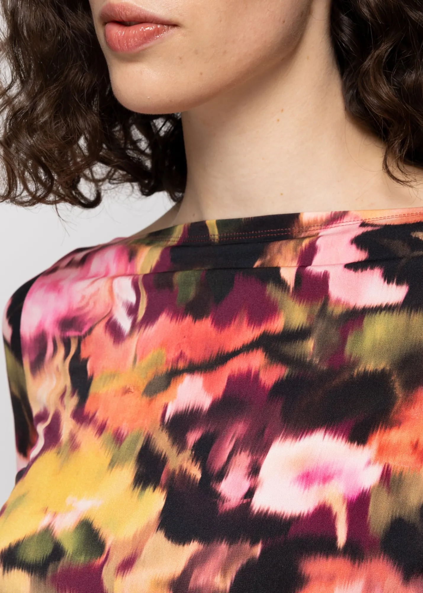Tricot Top Met Print<Vanilia New