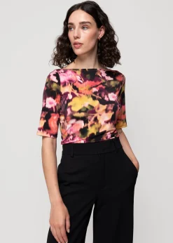 Tricot Top Met Print<Vanilia New