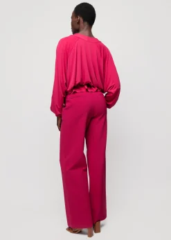 Tricot Top Met V-Hals<Vanilia Hot