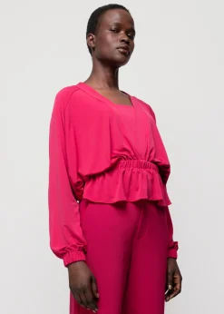 Tricot Top Met V-Hals<Vanilia Hot