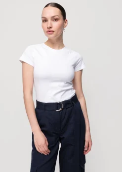 Tricot T-Shirt<Vanilia Hot