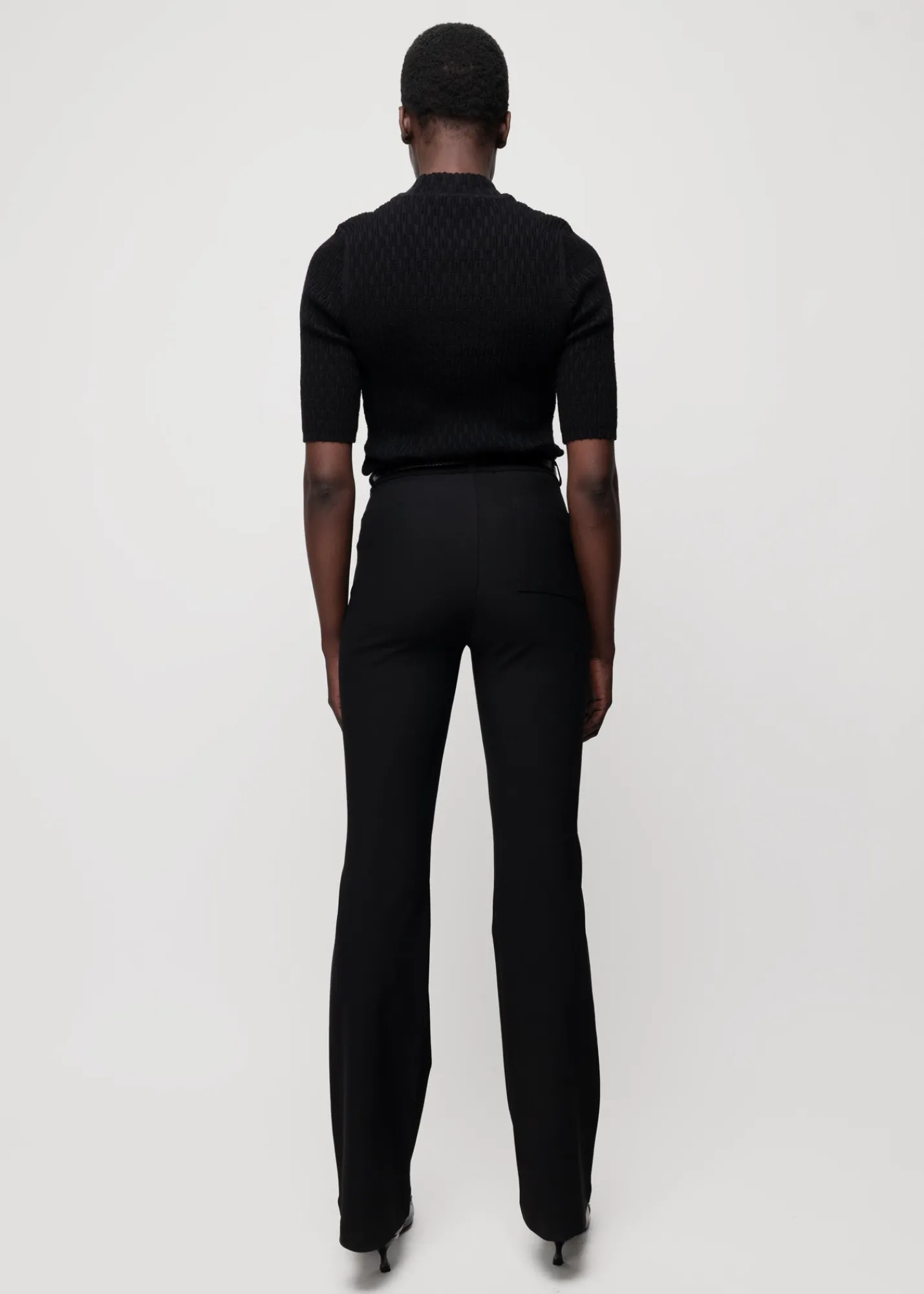 Twill Broek Flared<Vanilia Outlet