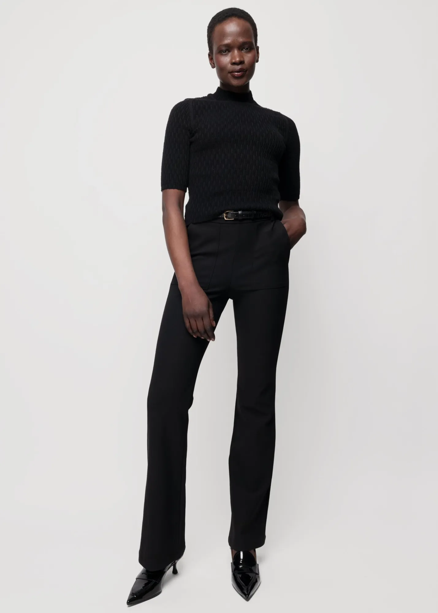 Twill Broek Flared<Vanilia Outlet