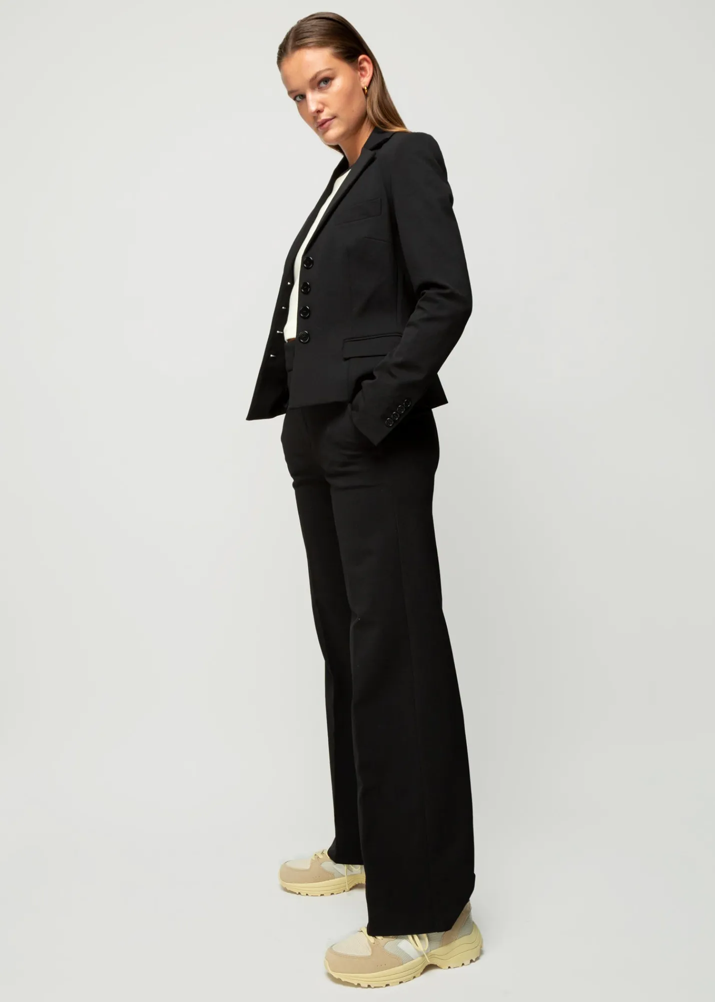 Twill High Tech Blazer<Vanilia Clearance