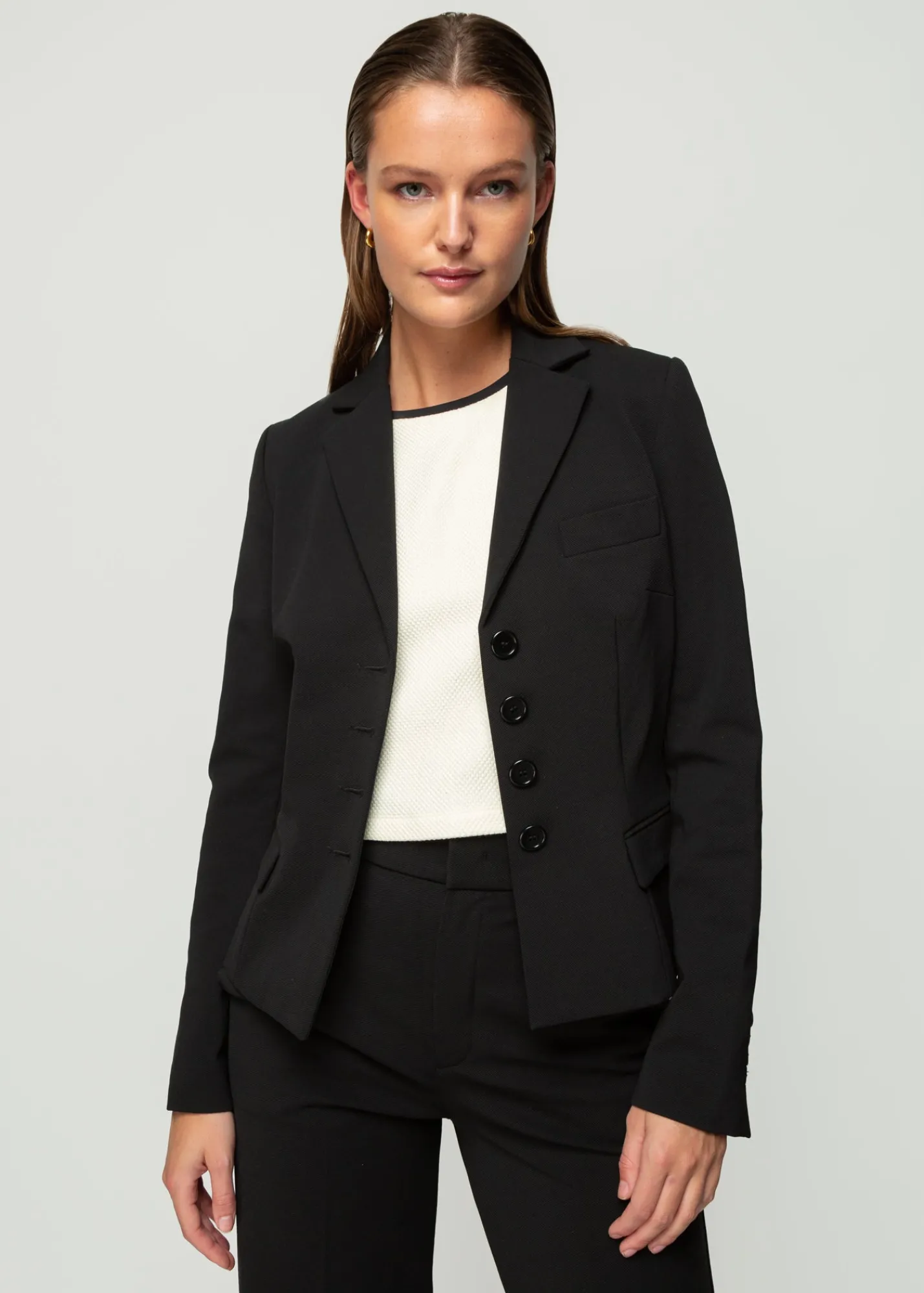 Twill High Tech Blazer<Vanilia Clearance