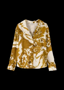 Viscose Blouse Met Bloemen<Vanilia Discount