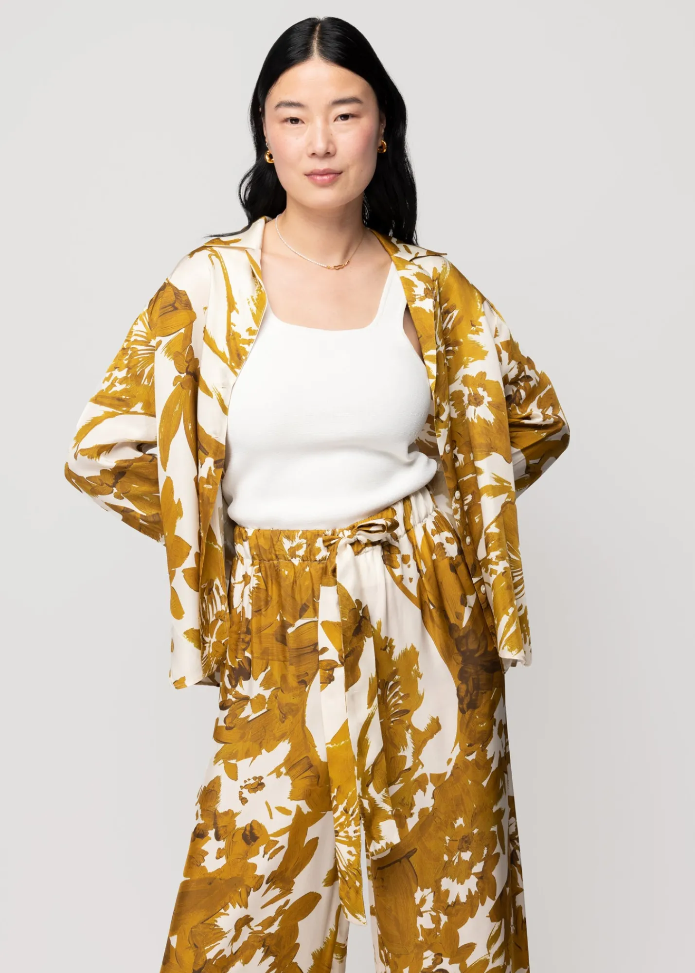 Viscose Blouse Met Bloemen<Vanilia Discount
