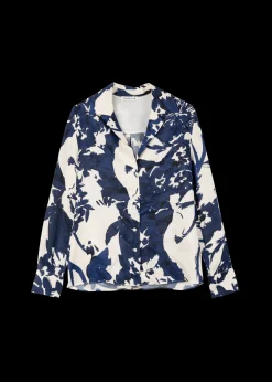 Viscose Blouse Met Bloemen<Vanilia Hot