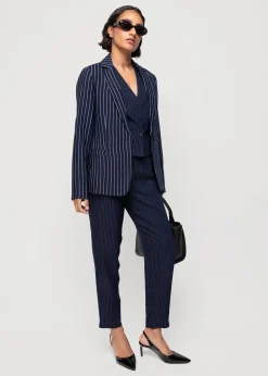 Viscose Chino Pin Stripe<Vanilia Sale