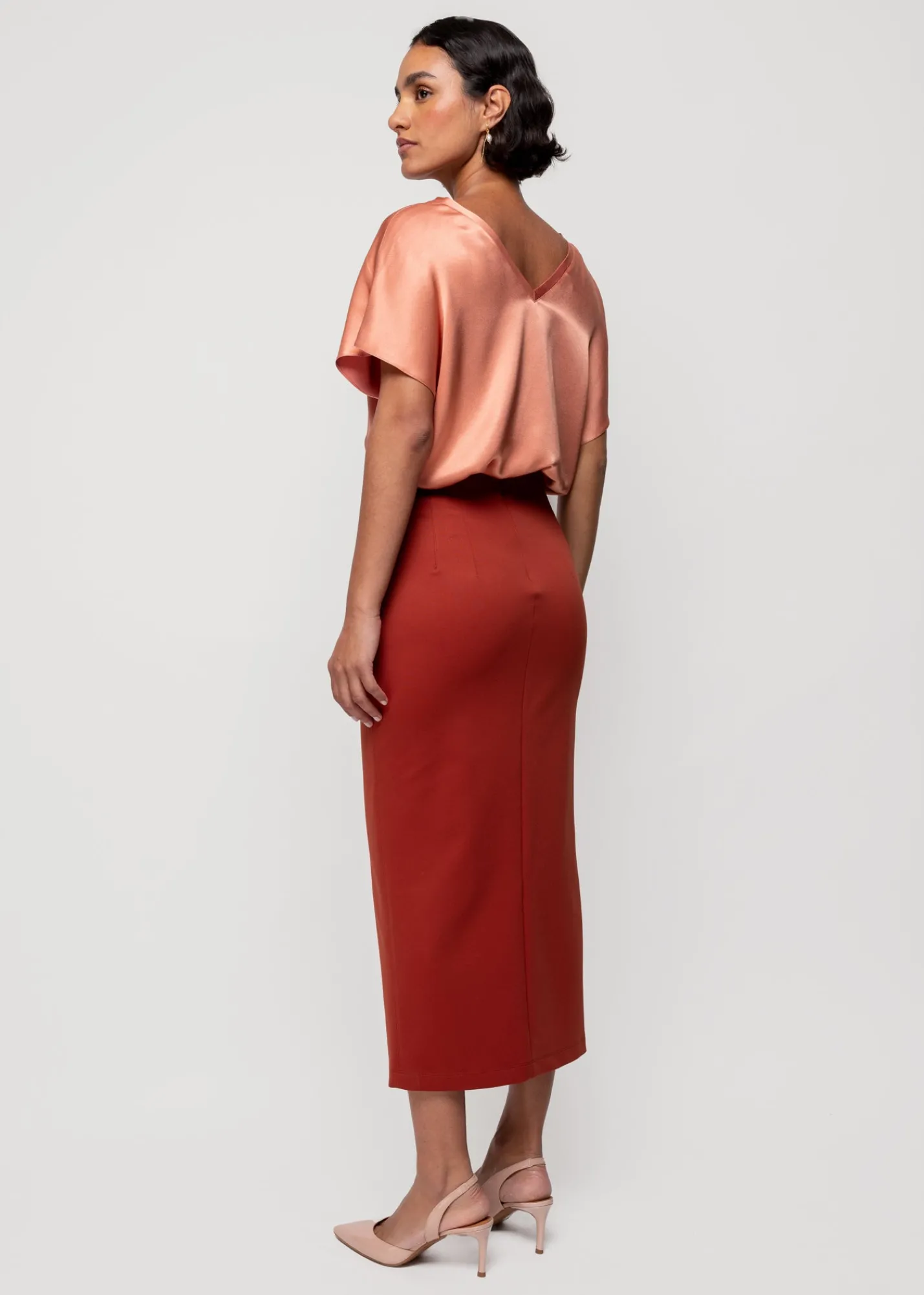 Viscose Crepe Top<Vanilia Fashion