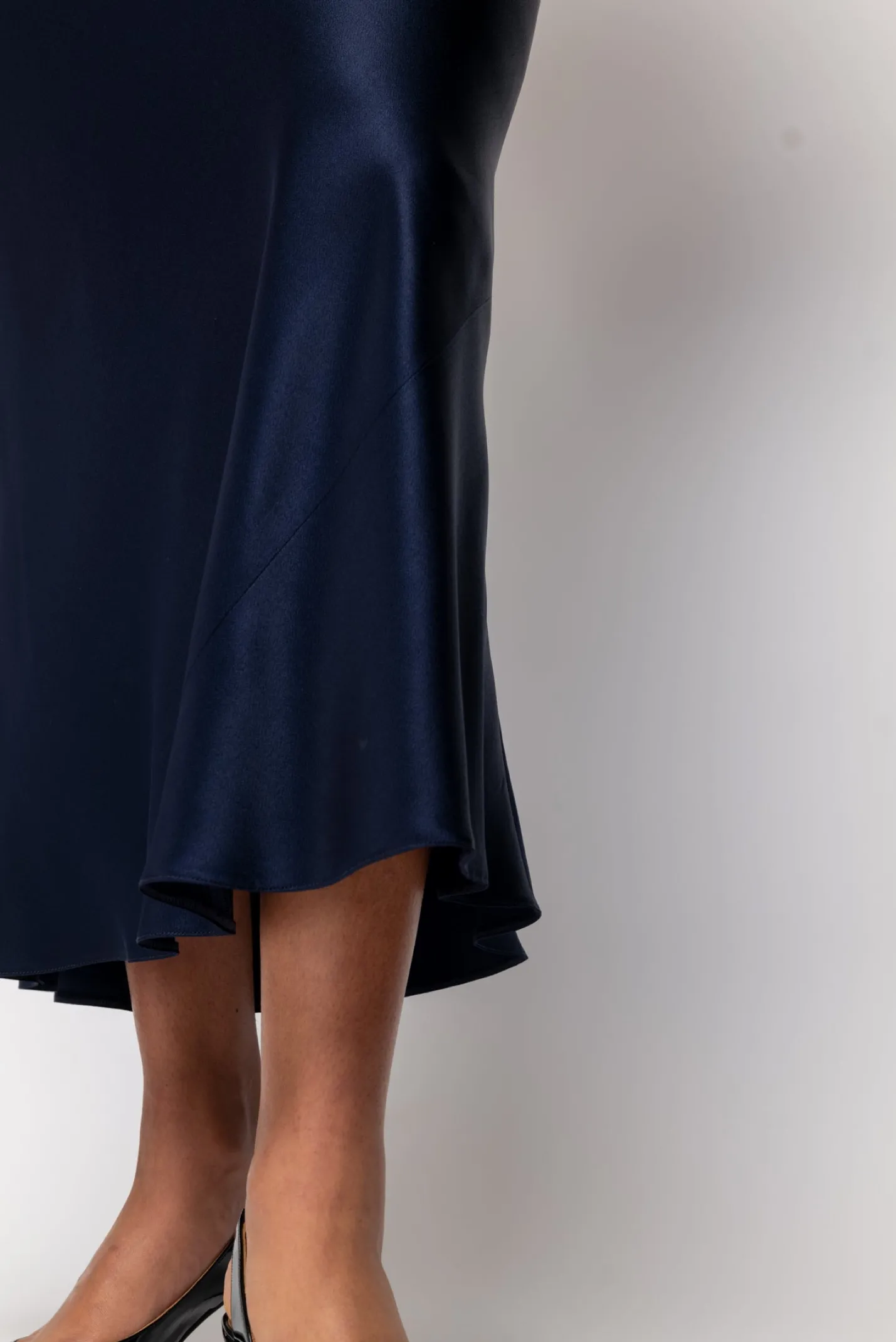 Viscose Midi Rok<Vanilia Hot
