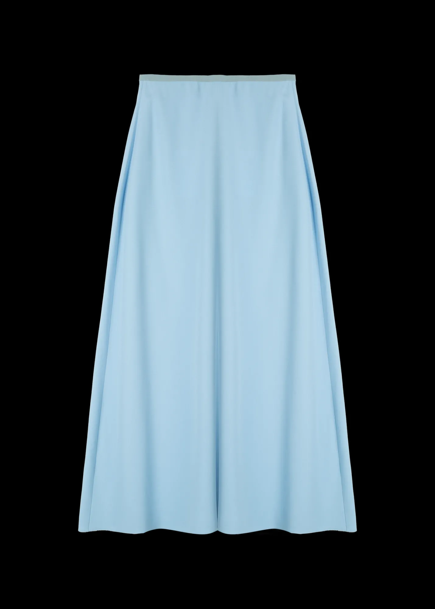 Viscose Midi Rok<Vanilia Online