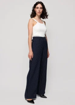 Viscose Pantalon Pin Stripe<Vanilia Online